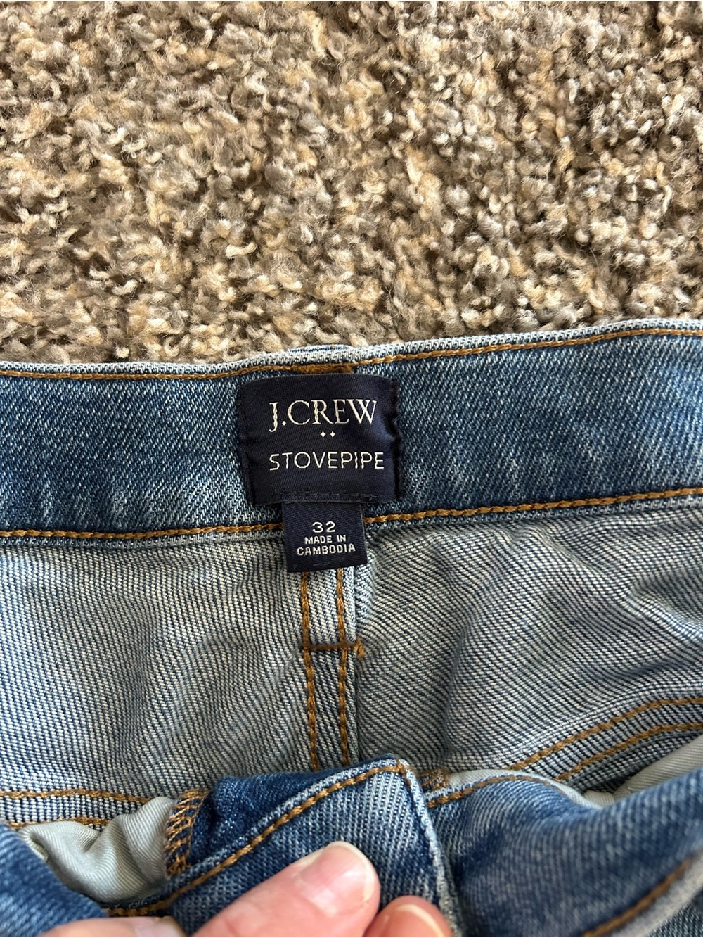 J.Crew stovepipe high waisted jeans - Picture 2 of 6